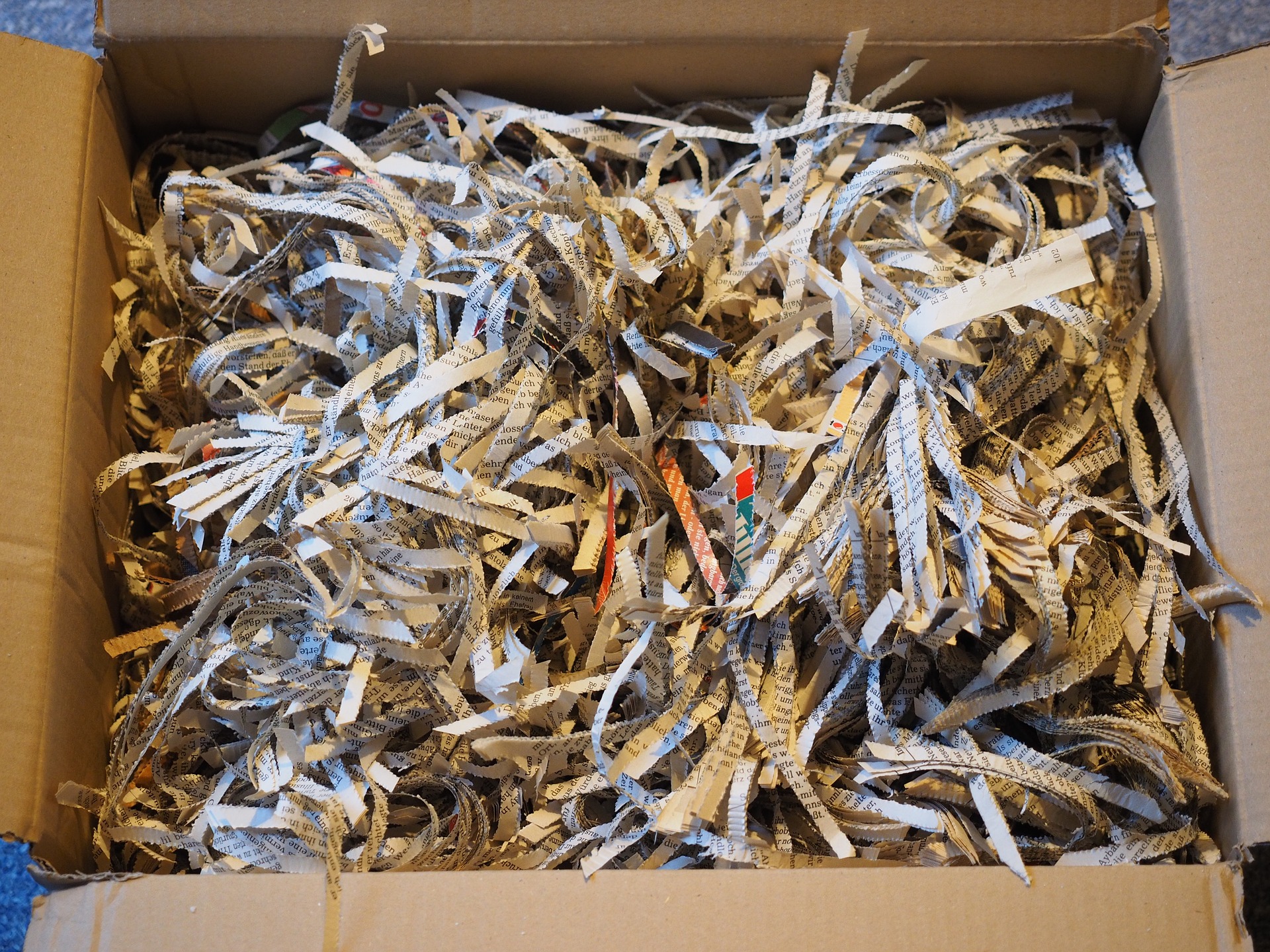 securely dispose of your personal documents with a reliable paper shredder.